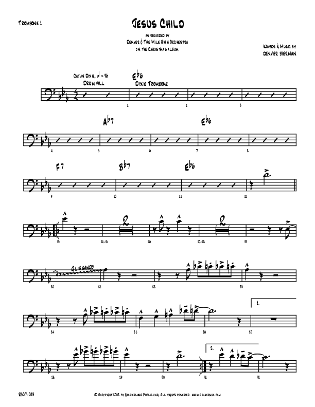 Jesus Child Trombone 1 (Denver Bierman)