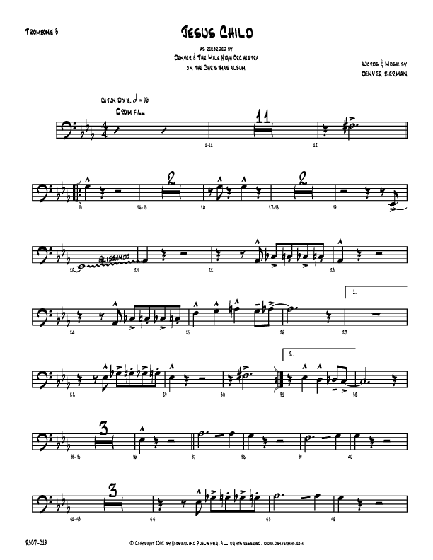 Jesus Child Trombone 3 (Denver Bierman)