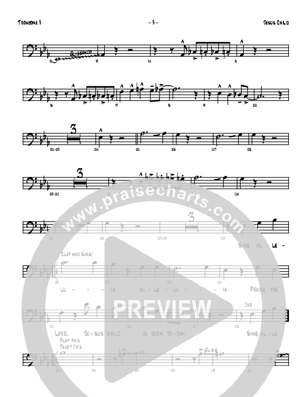 Jesus Child Trombone 3 (Denver Bierman)