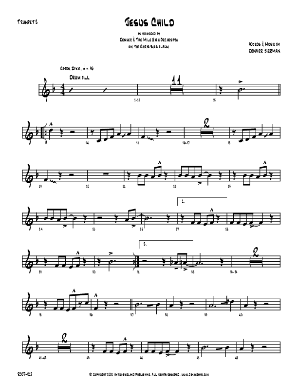 Jesus Child Trumpet 2 (Denver Bierman)