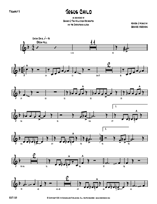 Jesus Child Trumpet 3 (Denver Bierman)