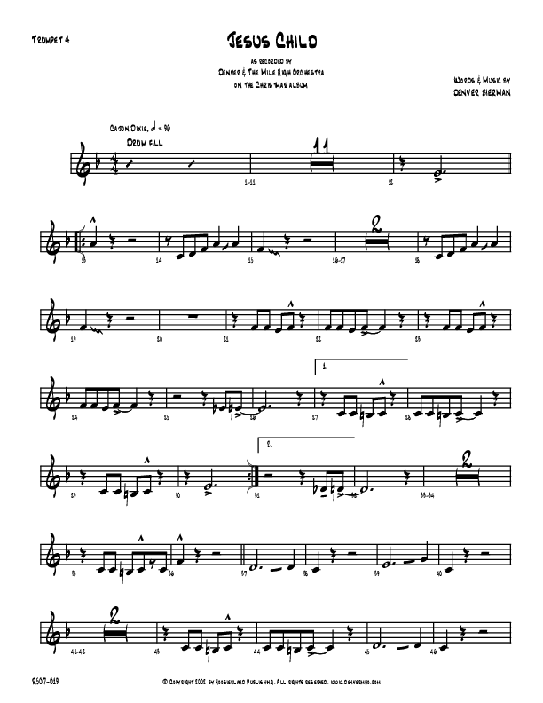 Jesus Child Trumpet (Denver Bierman)