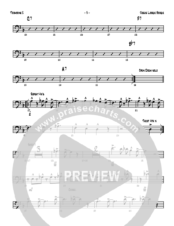 Jesus Loogie Boogie Trombone 2 (Denver Bierman)