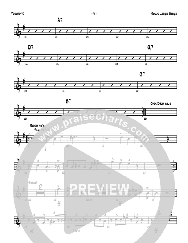 Jesus Loogie Boogie Trumpet 2 (Denver Bierman)