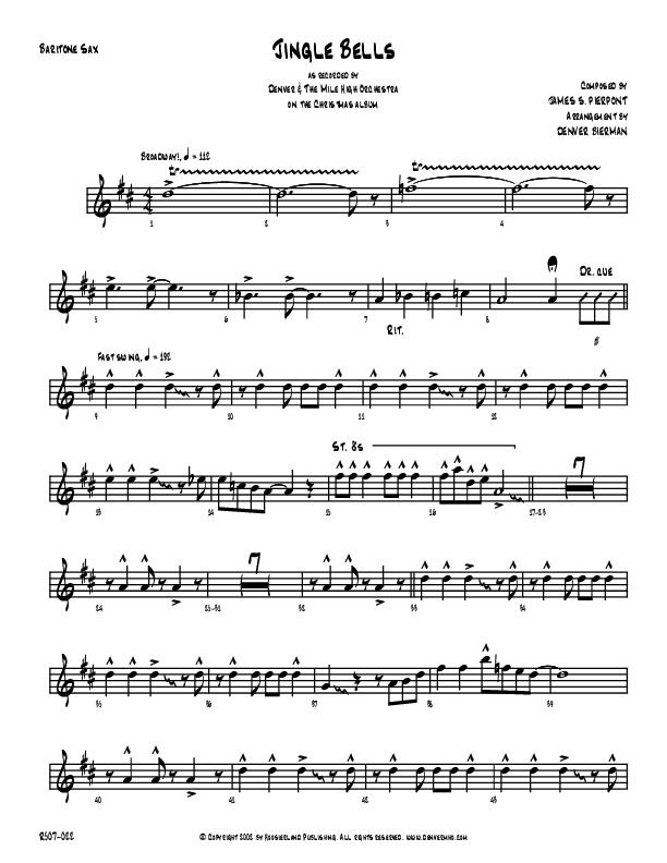 Jingle Bells Bari Sax (Denver Bierman)