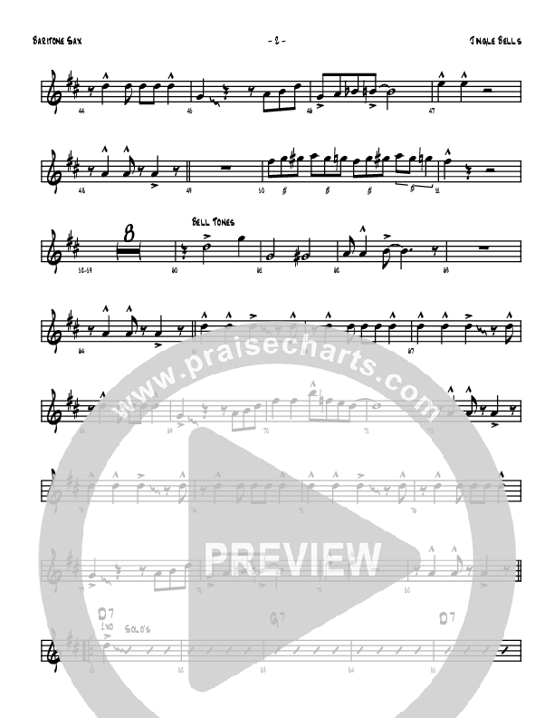 Jingle Bells Bari Sax (Denver Bierman)