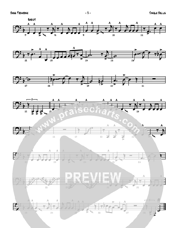 Jingle Bells Bass Trombone (Denver Bierman)