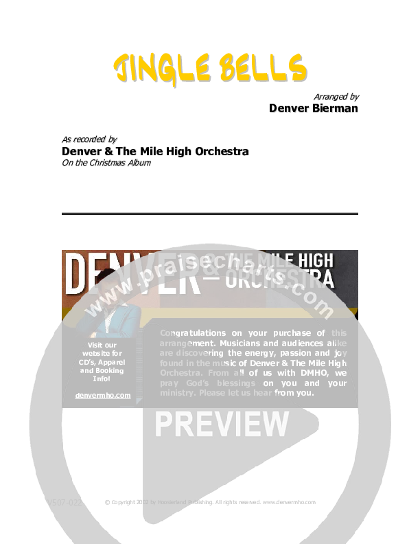 Jingle Bells Orchestration (Denver Bierman)
