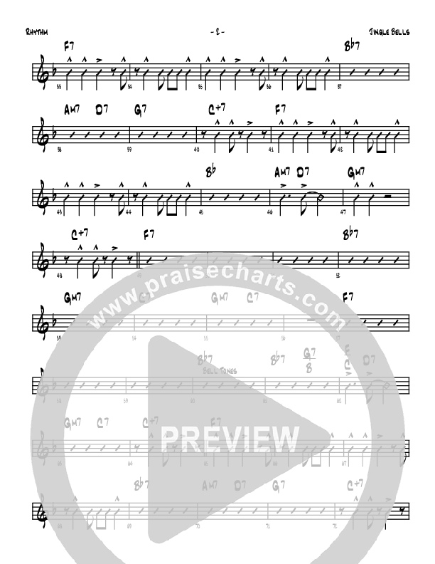 Jingle Bells Rhythm Chart (Denver Bierman)