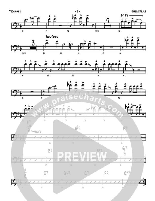 Jingle Bells Trombone 1 (Denver Bierman)