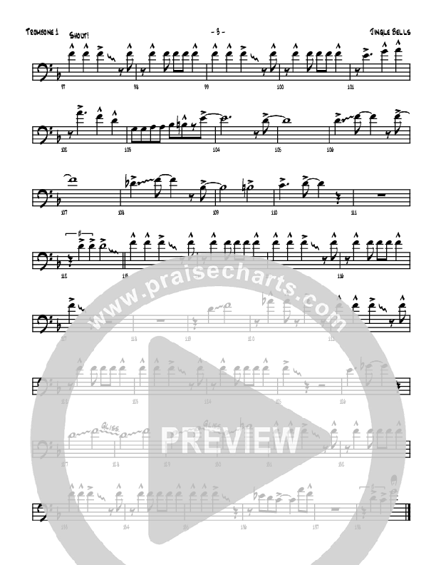 Jingle Bells Trombone 1 (Denver Bierman)