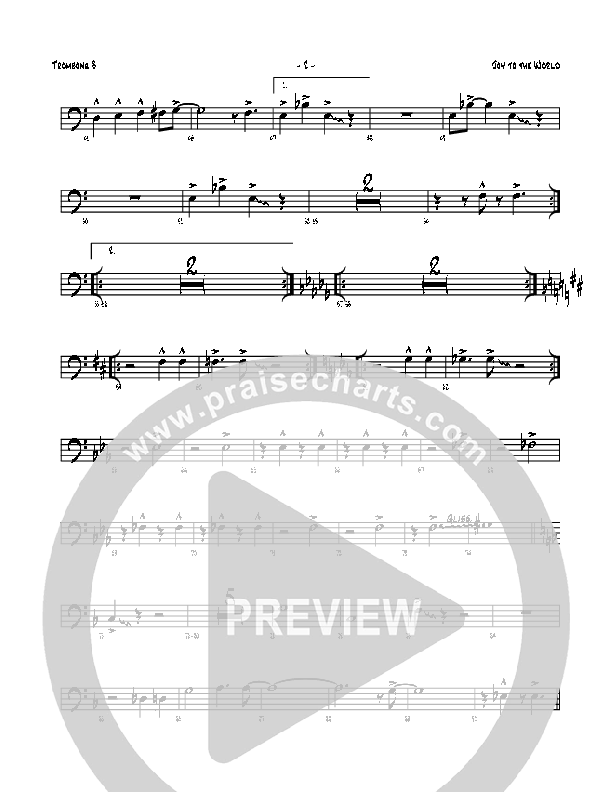 Joy To The World Trombone 3 (Denver Bierman)