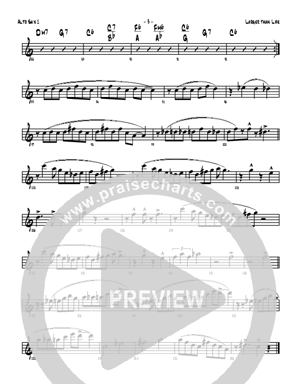 Larger Than Life Alto Sax 1/2 (Denver Bierman)