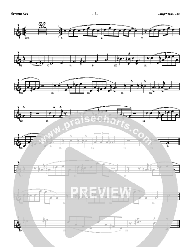 Larger Than Life Bari Sax (Denver Bierman)