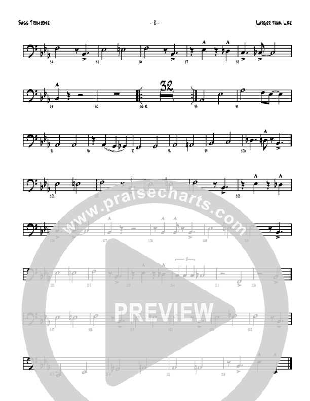 Larger Than Life Bass Trombone (Denver Bierman)