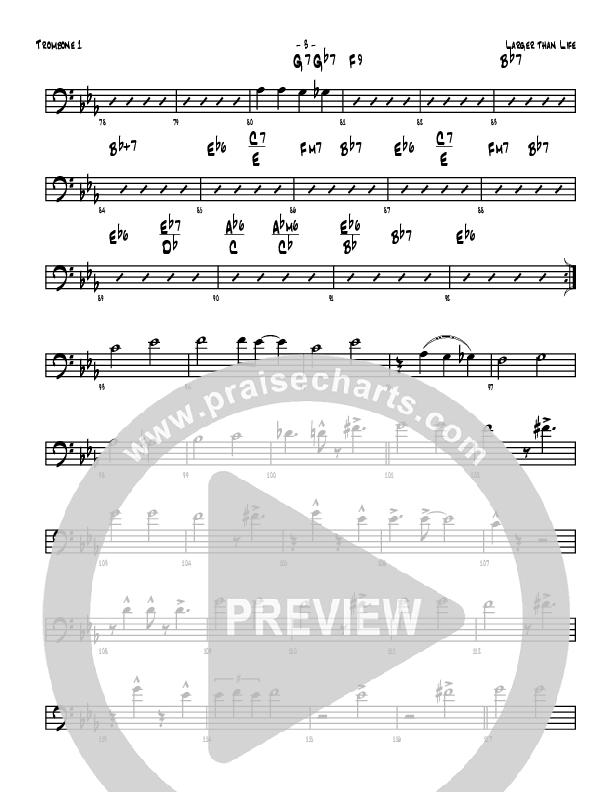 Larger Than Life Trombone 1 (Denver Bierman)