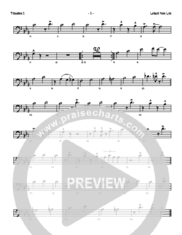 Larger Than Life Trombone 2 (Denver Bierman)