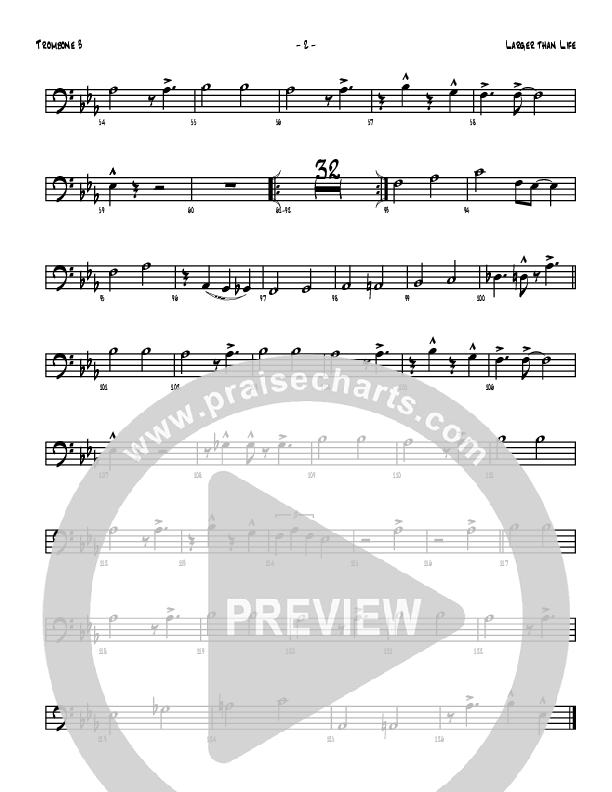 Larger Than Life Trombone 3 (Denver Bierman)