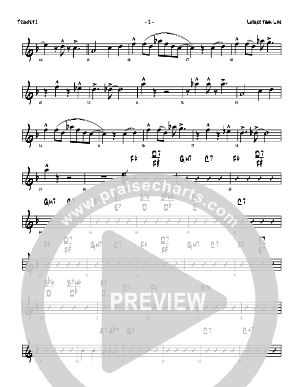 Larger Than Life Trumpet 1 (Denver Bierman)