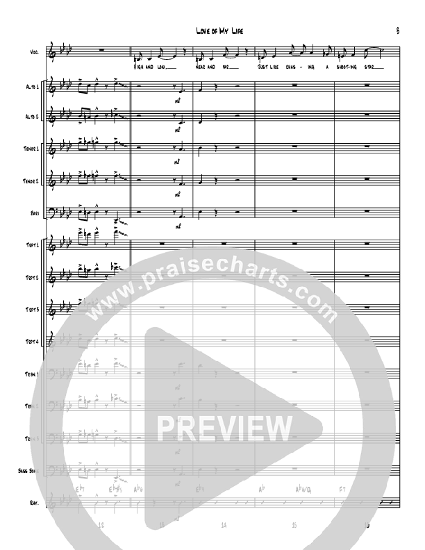 Love Of My Life Conductor's Score (Denver Bierman)