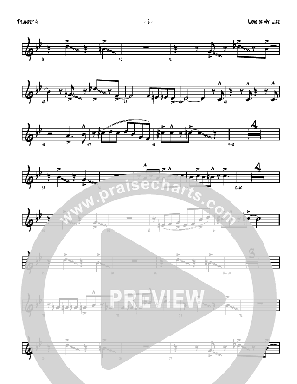 Love Of My Life Trumpet (Denver Bierman)