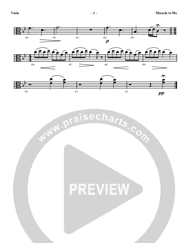 Miracle To Me Viola (Denver Bierman)