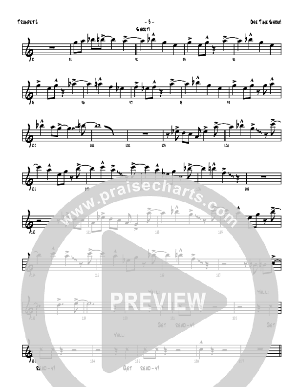 One Time Show Trumpet 2 (Denver Bierman)