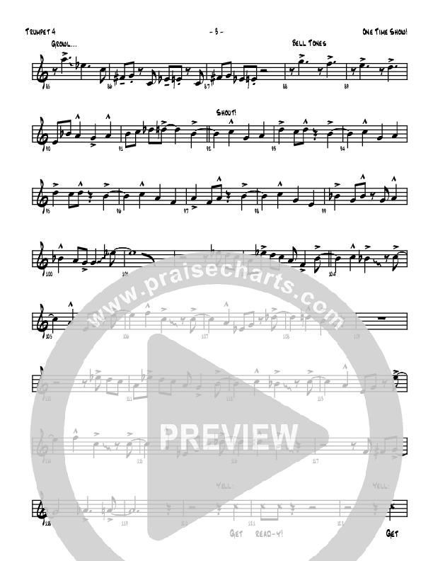 One Time Show Trumpet (Denver Bierman)