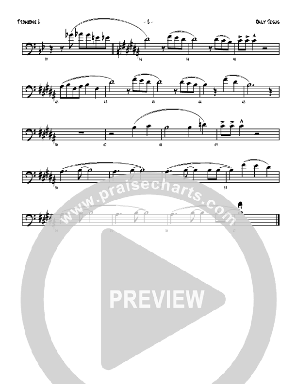 Only Jesus Trombone 2 (Denver Bierman)