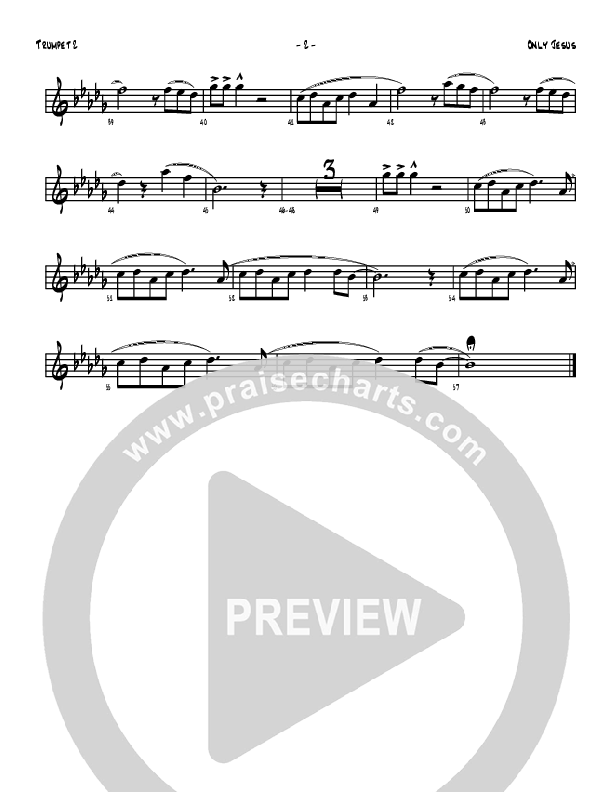 Only Jesus Trumpet 2 (Denver Bierman)