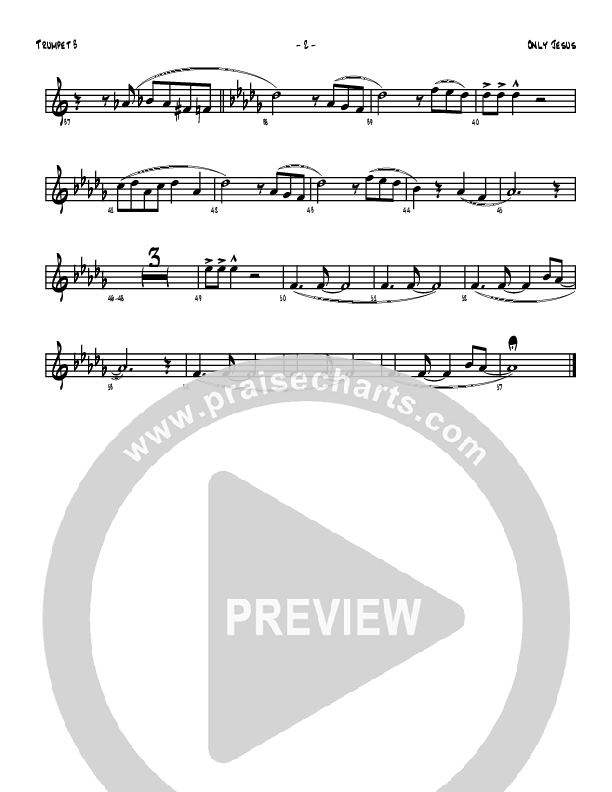 Only Jesus Trumpet 3 (Denver Bierman)