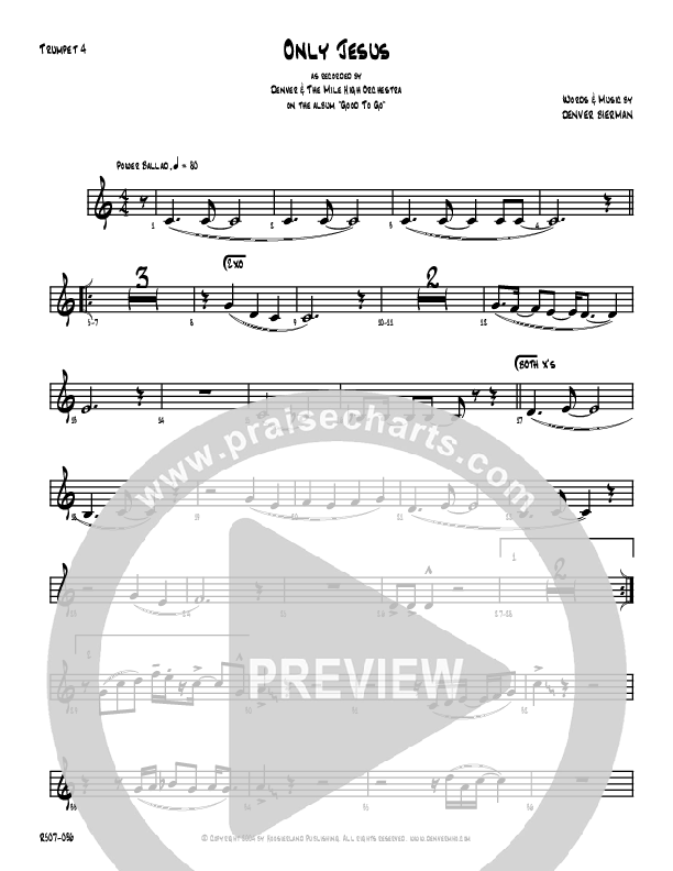 Only Jesus Trumpet (Denver Bierman)