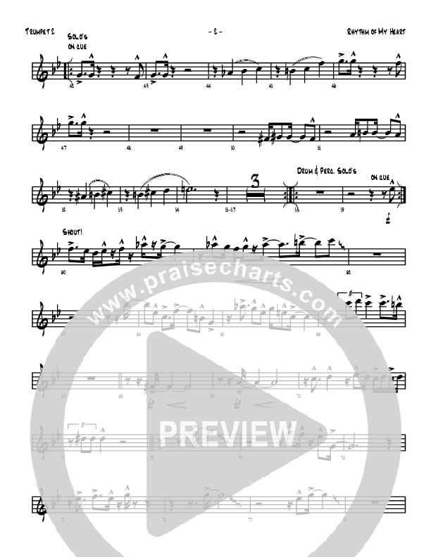 Rhythm Of My Heart Trumpet 2 (Denver Bierman)