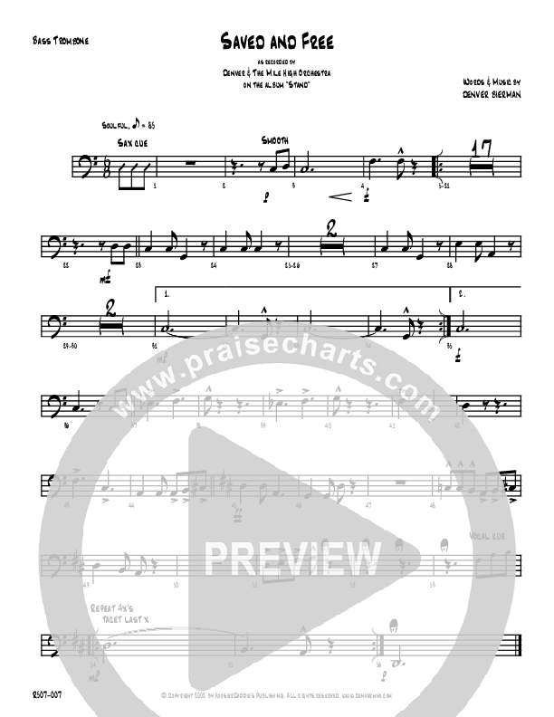 Saved And Free Bass Trombone (Denver Bierman)