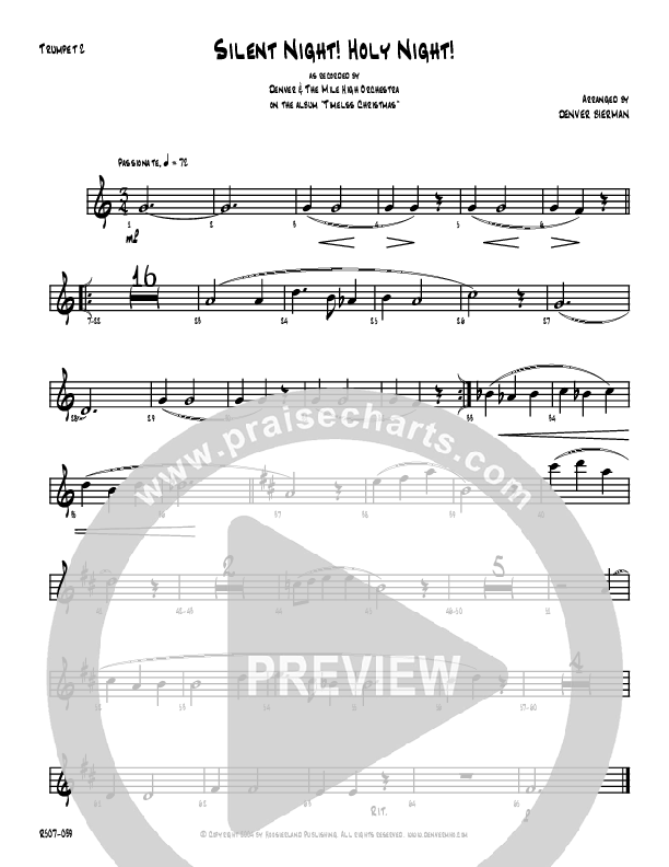 Silent Night Trumpet 2 (Denver Bierman)