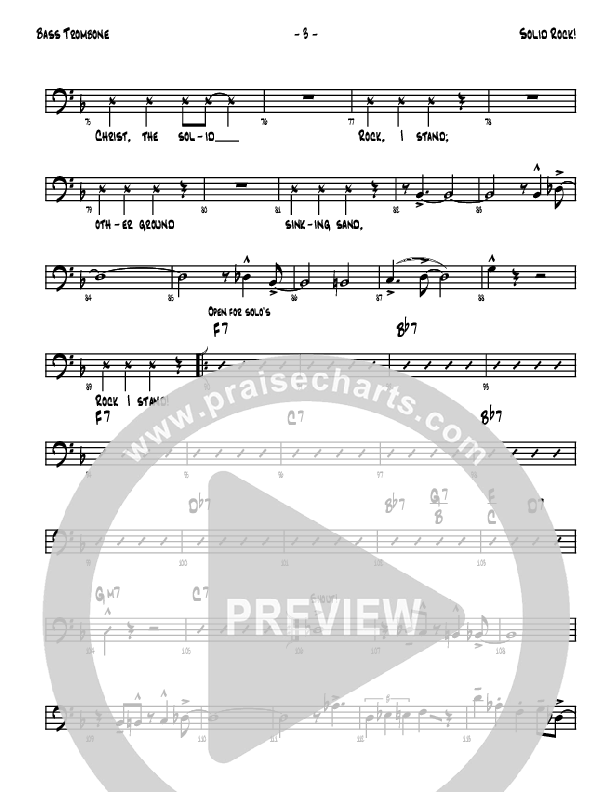 Solid Rock Bass Trombone (Denver Bierman)