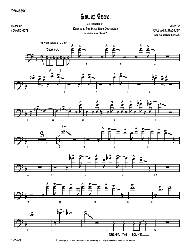 Solid Rock Trombone 1 (Denver Bierman)