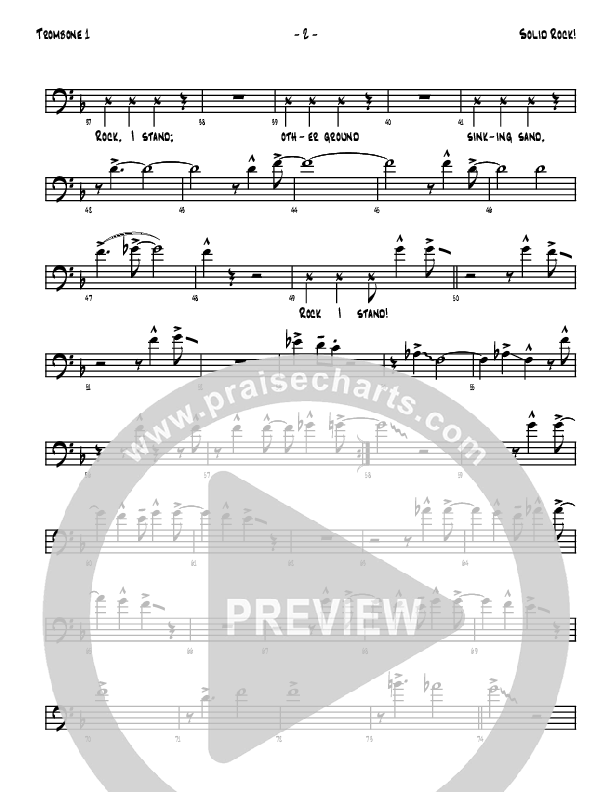 Solid Rock Trombone 1 (Denver Bierman)