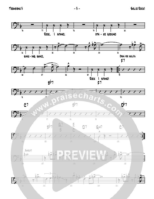 Solid Rock Trombone 3 (Denver Bierman)
