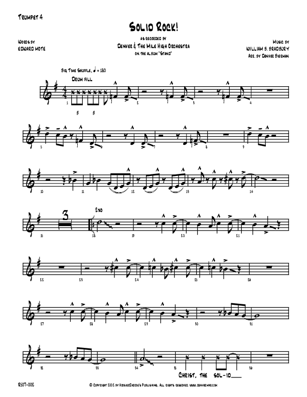 Solid Rock Trumpet (Denver Bierman)