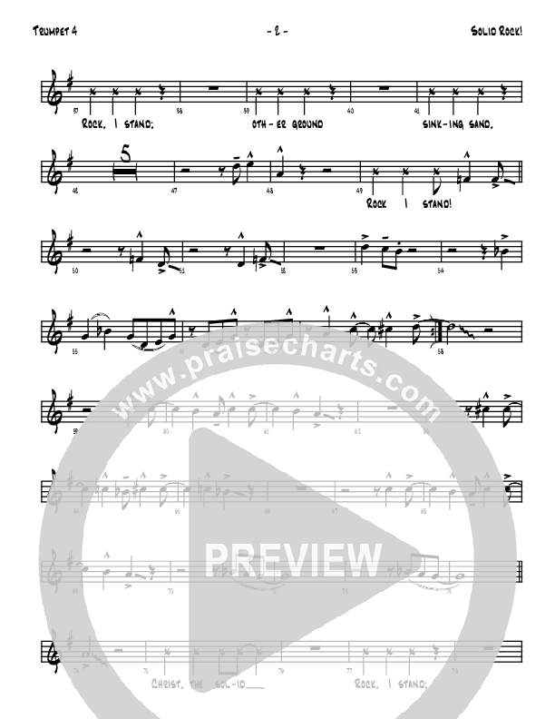 Solid Rock Trumpet (Denver Bierman)