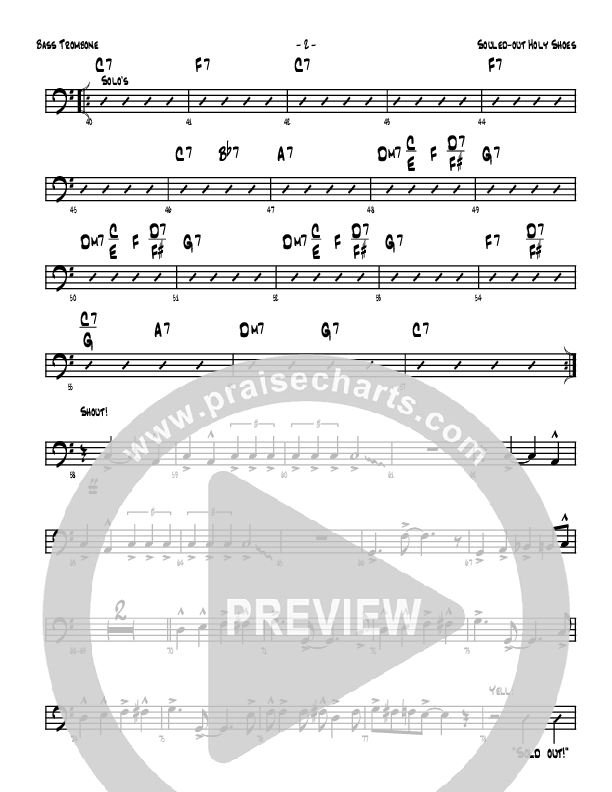 Souled-Out Holy Shoes Bass Trombone (Denver Bierman)