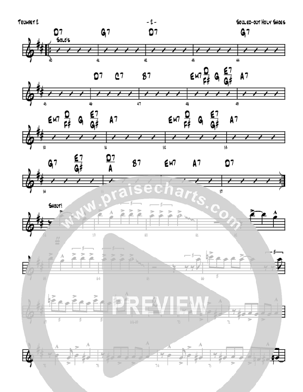 Souled-Out Holy Shoes Trumpet 2 (Denver Bierman)