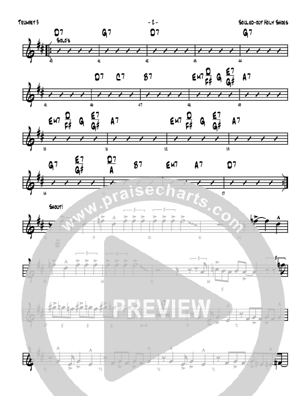 Souled-Out Holy Shoes Trumpet 3 (Denver Bierman)