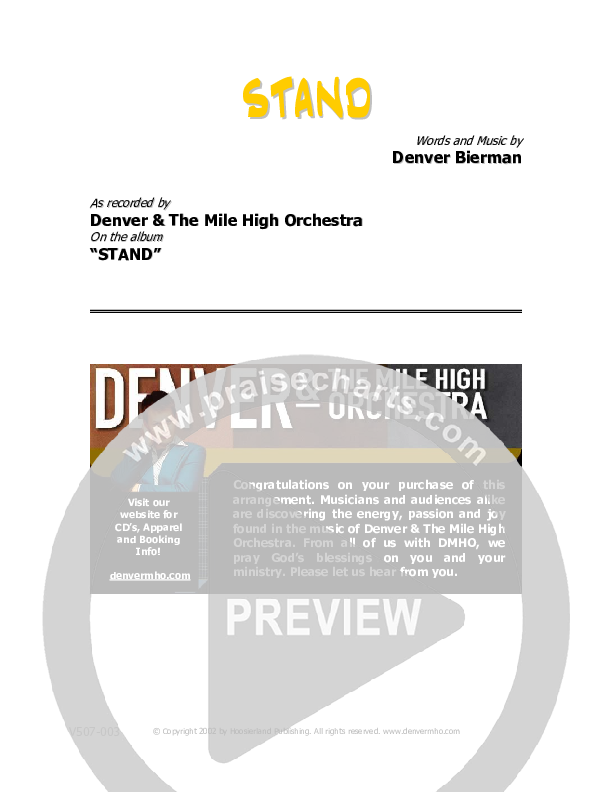 Stand Orchestration (Denver Bierman)