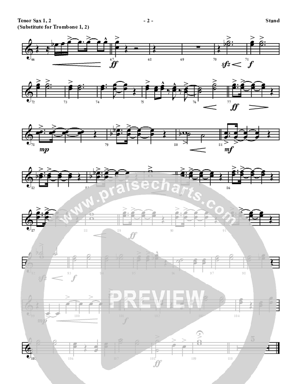 Stand Tenor Sax 1/2 (Denver Bierman)