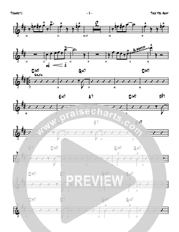 Take You Away Trumpet 1 (Denver Bierman)