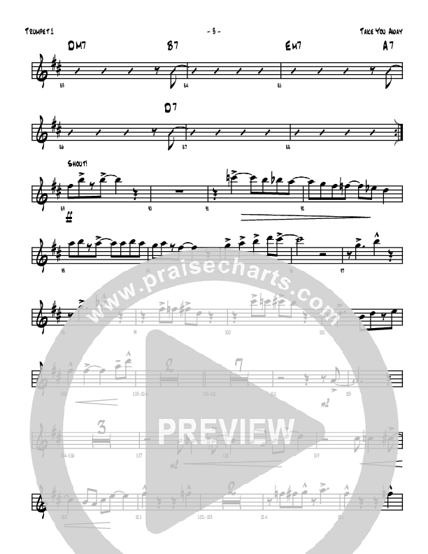 Take You Away Trumpet 1 (Denver Bierman)