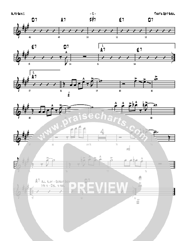 That's Got Soul Alto Sax 1/2 (Denver Bierman)