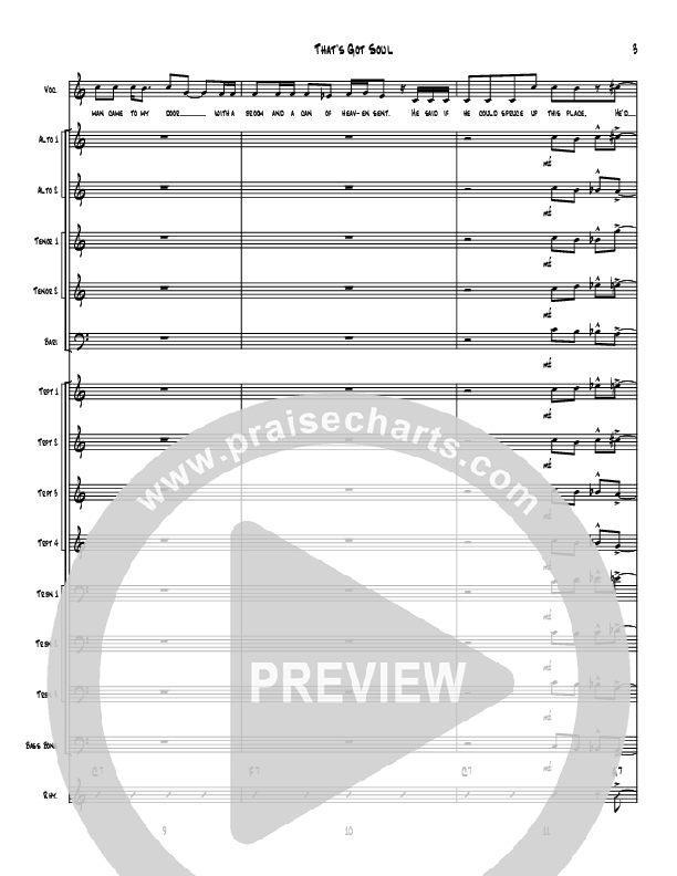 That's Got Soul Conductor's Score (Denver Bierman)